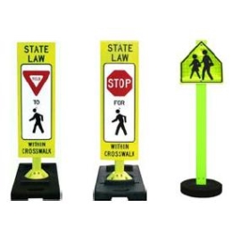 CAD Drawings Pexco, Davidson Traffic Control Products Green Cross Crosswalk Safety System